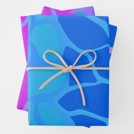 Farbige Gradienten Wrapping Paper Set Geschenkpapier Set (Beispiel)