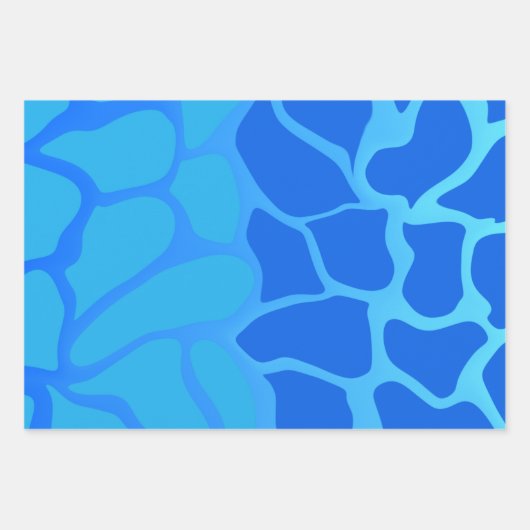 Farbige Gradienten Wrapping Paper Set Geschenkpapier Set (Vorderseite)