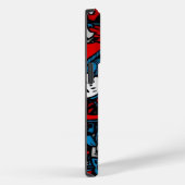 Farbige Graffiti Case-Mate iPhone Hülle (Rückseite / Rechts)