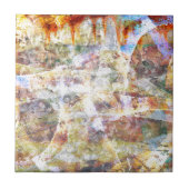 Farbige Graffiti Fliese (Vorderseite)