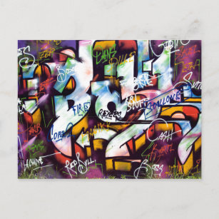 Graffiti Wort Poster Zazzle De