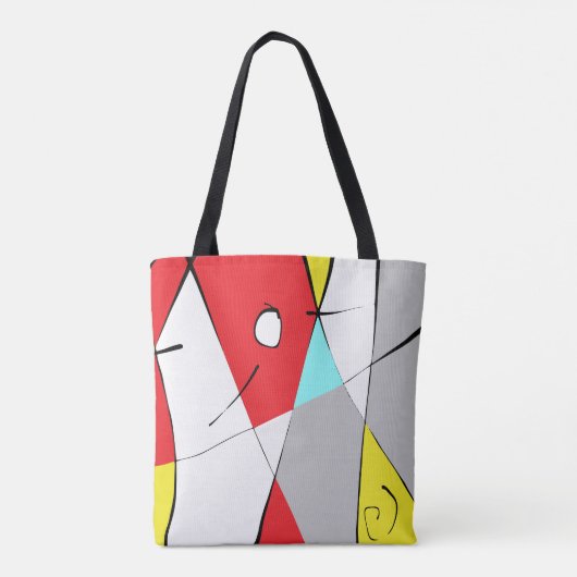 Farbige Grafik Tasche (Rückseite)