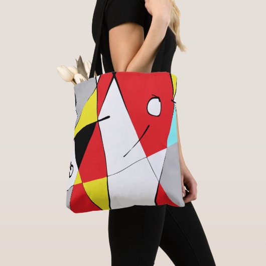 Farbige Grafik Tasche (Von Nahem)