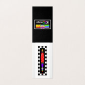 Farbige Grafikkarte für den Pinsel (Außenseite Aufgefaltet)