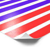 Farbige Grafiklinien Fotodruck (Ecke)