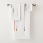 Farbige Gras Badhandtuch Set (Insitu)