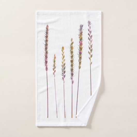 Farbige Gras Badhandtuch Set (Handtuch)