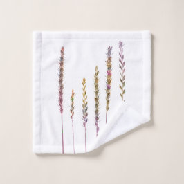 Farbige Gras Badhandtuch Set