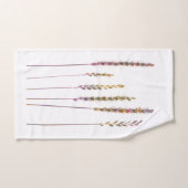 Farbige Gras Badhandtuch Set (Handtuch)