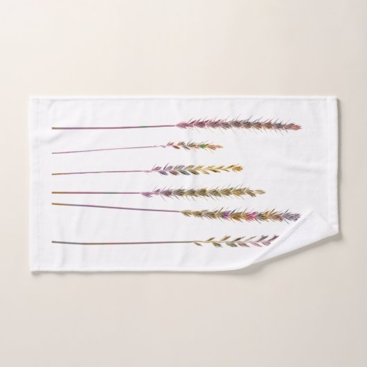 Farbige Gras Badhandtuch Set (Handtuch)