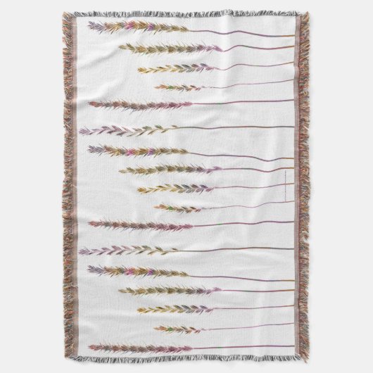 Farbige Gras Decke (Vorderseite Vertikal)