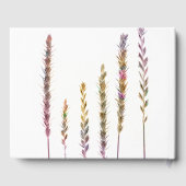 Farbige Gras Gästebuch (Rückseite)