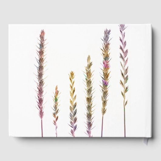 Farbige Gras Gästebuch (Rückseite)