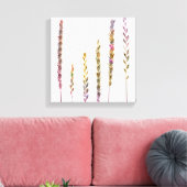 Farbige Gras Leinwanddruck (Insitu (Wohnzimmer))