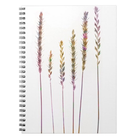 Farbige Gras Notizblock (Vorderseite)
