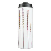 Farbige Gras Thermosbecher (Vorderseite)