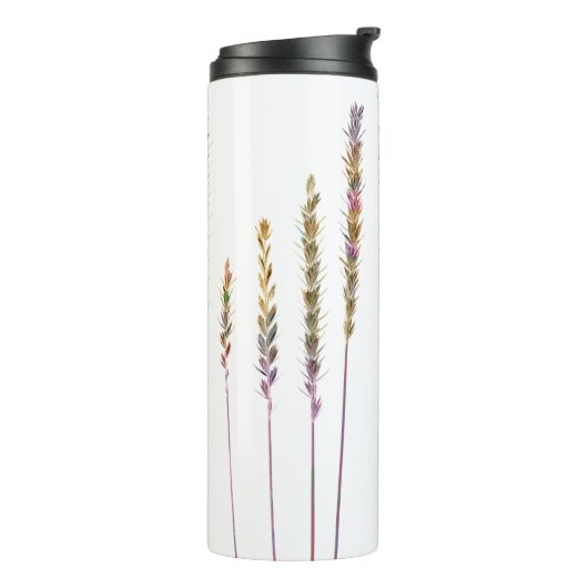 Farbige Gras Thermosbecher (Nach links gedreht)