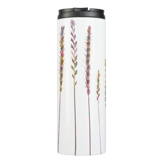 Farbige Gras Thermosbecher (Rückseite)