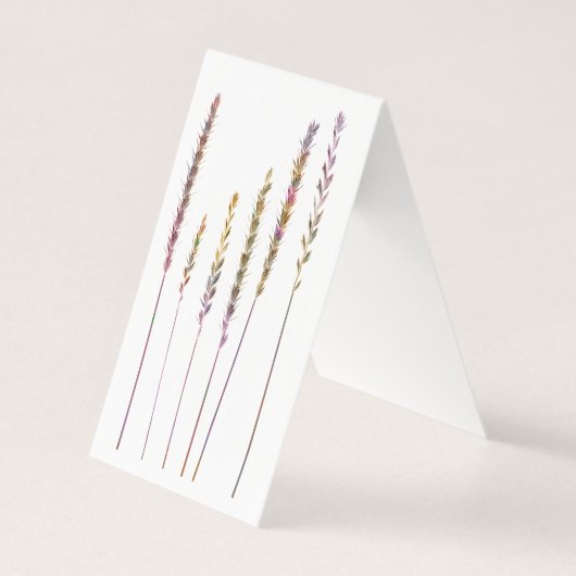 Farbige Graskarte (Vorderseite)