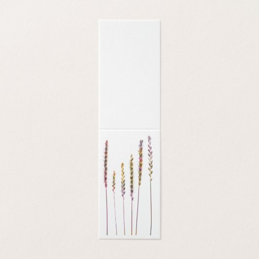 Farbige Graskarte (Außenseite Aufgefaltet)