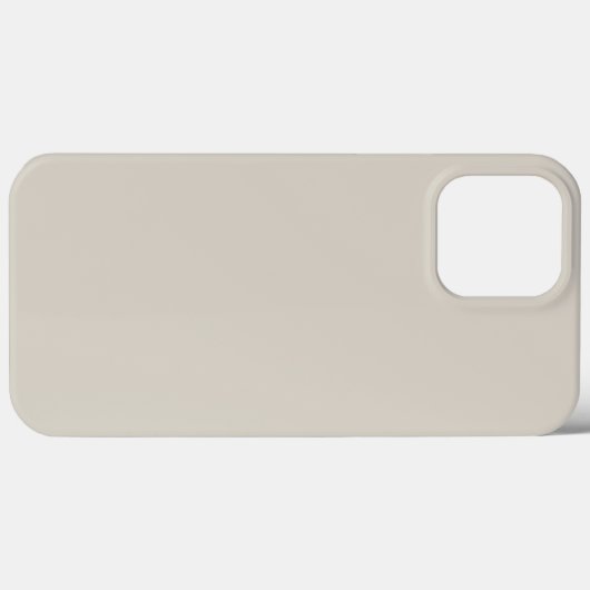 Farbige Graubeige Case-Mate iPhone Hülle (Rückseite (Horizontal))
