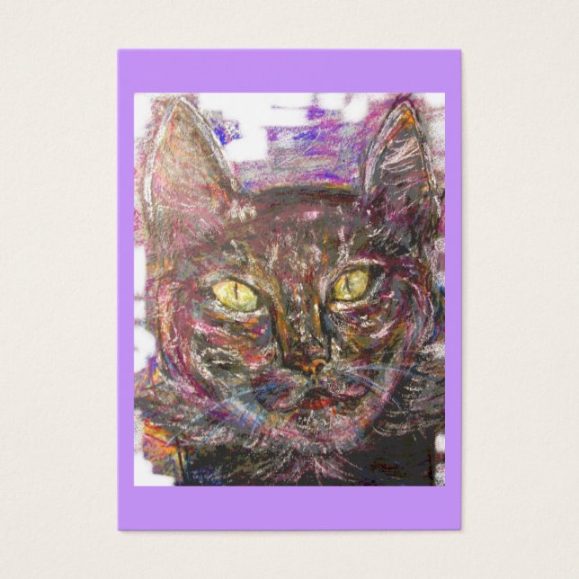 farbige Graukatze (Vorderseite)