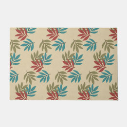 Farbige, grüne, Aquamarine, rote Packungsbeilagen Fußmatte