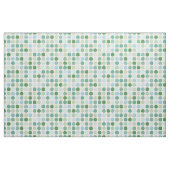 Farbige grüne Polka-Punkte-Muster Monogramm Stoff (Yard (91,4 cm))