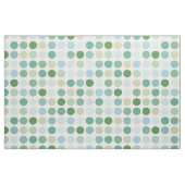Farbige grüne Polka-Punkte-Muster Monogramm Stoff (Fat Quarter (45,7 x 55,9 cm))