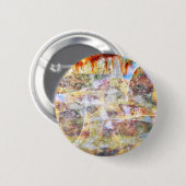 Farbige Grunge Graffiti Button (Vorne & Hinten)