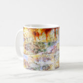 Farbige Grunge Graffiti Kaffeetasse (Vorderseite Links)