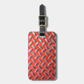 Farbige Grunge Textur Gepäckanhänger (Vorderseite vertikal)