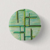 Farbige Grüntöne Button (Vorderseite)