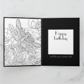 Farbige Grußkarte für Geburtstagsspass Karte (Innenseite)