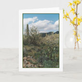 Farbige Grußkarte Karte (Gelbe Blume)