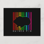 Farbige Guinea | NIEDLICHE GUINEA | Niedliches Tie Postkarte (Vorderseite)