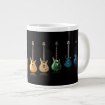 Farbige Guitar Player Musik Lover Tasse