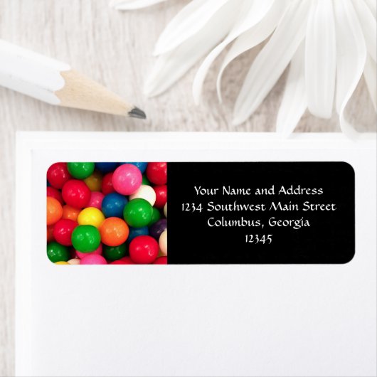 Farbige Gum Ball Candy (Insitu)