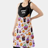 Farbige halloween Leckerei Muster Schürze für Nana (InSitu)