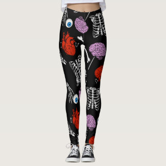 Farbige Halloween-Leggings Leggings