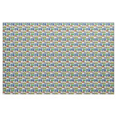 Farbige Ham Radio CQ Fabric Stoff (Yard (91,4 cm))