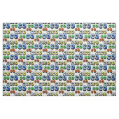 Farbige Ham Radio CQ Fabric Stoff (Fat Quarter (45,7 x 55,9 cm))