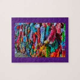 Farbige Hand Dyed Yarn Puzzle