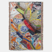 Farbige handbemalte mexikanische Töpferei Decke (Vorderseite Vertikal)