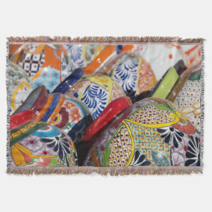 Farbige handbemalte mexikanische Töpferei Decke