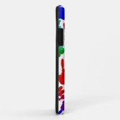 Farbige HandPrint Case-Mate iPhone Hülle (Hinten/Rechts)