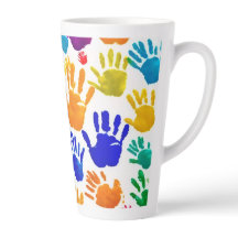 Farbige HandPrint