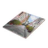 Farbige Häuser in der Rue Cremieux - Paris Fliese (Seite)