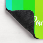 Farbige, helle Regenbogenlinien Mousepad (Ecke)