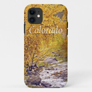 Farbige Herbst-Aspenbäume in Morrison Colorado C Case-Mate iPhone Hülle